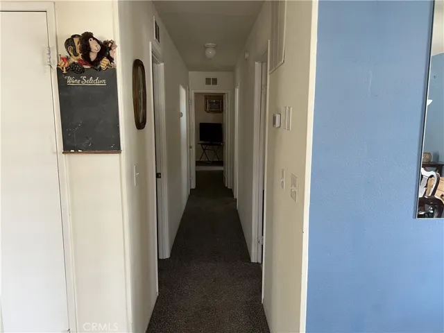 Hall to bedrooms and Laundry
