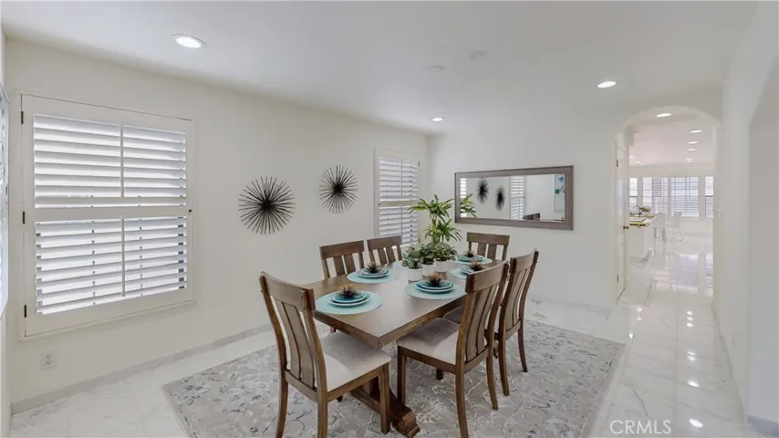 Continue through to the fully featured kitchen and adjacent family room