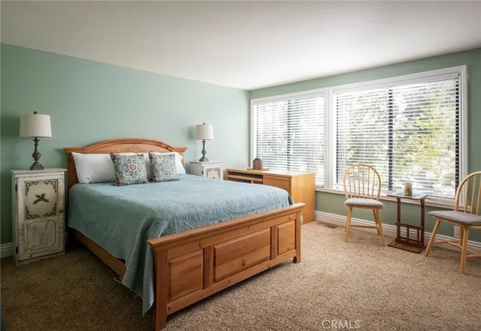 Bright and spacious entry level bedroom