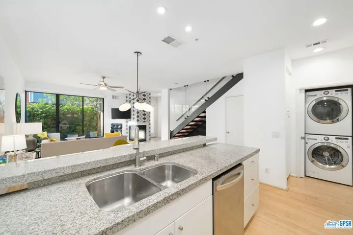 Kitchen with Laundry