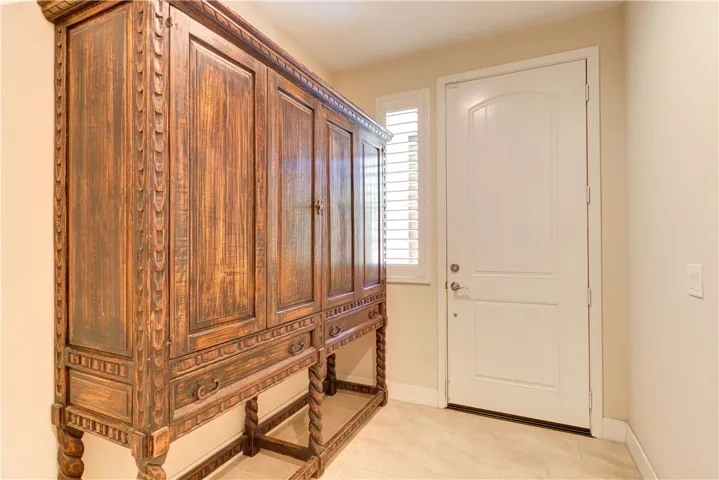downstairs foyer