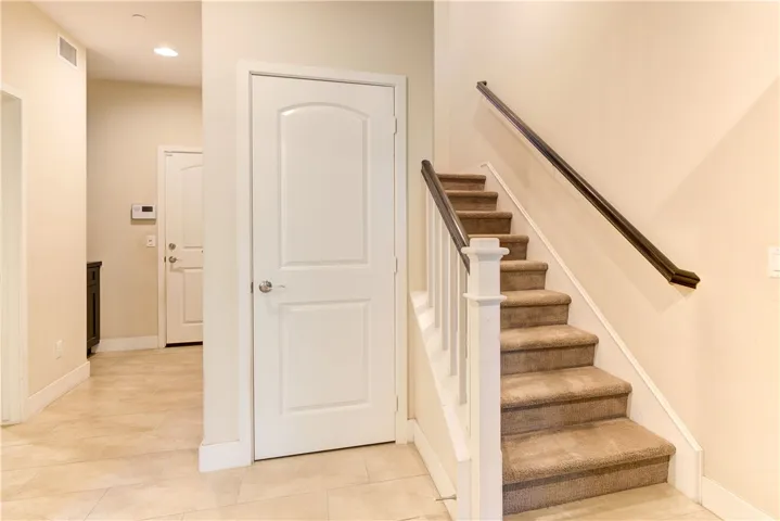 downstairs foyer