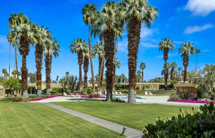 View from Poolside Patio