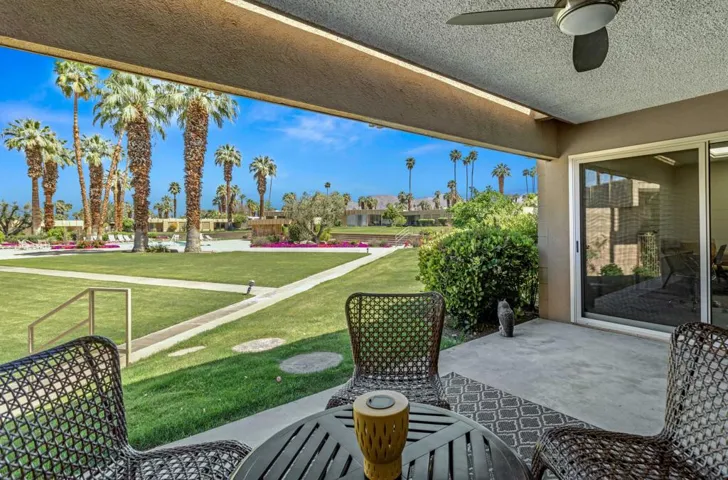 View from Poolside Patio