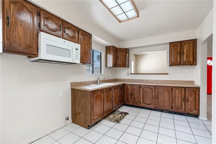 Spacious Kitchen with Tile Flooring