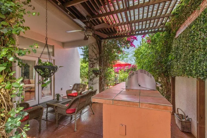 Private BBQ Area