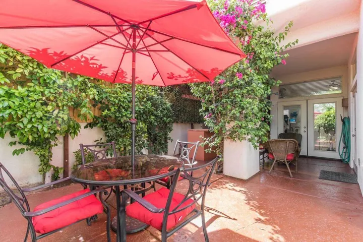 Private Back Patio