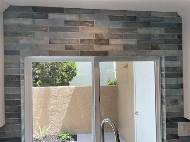 New tile in kitchen