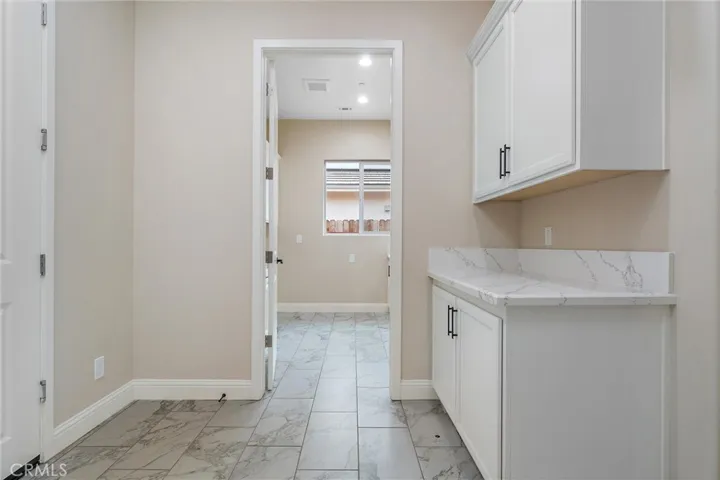 Entrance to Laundry Room