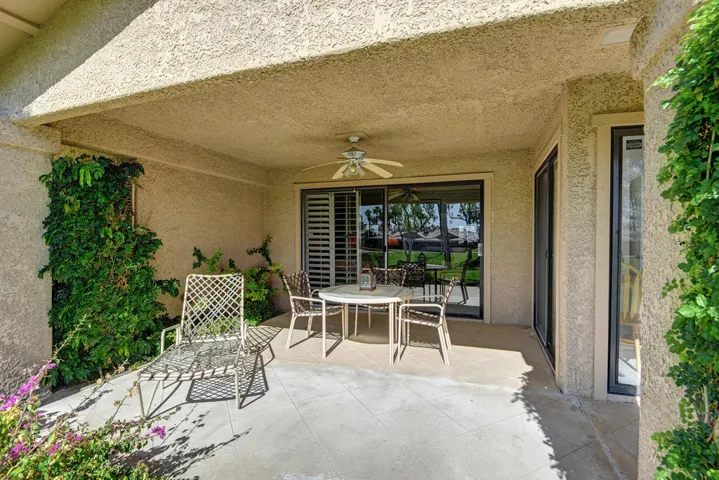 BACK COVERED DINING IN MLS