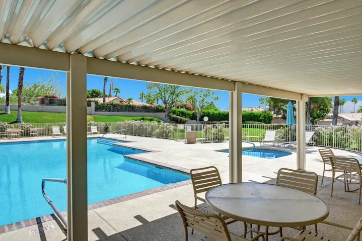 COMMUNITY COVERED DINING TO POOL MLS