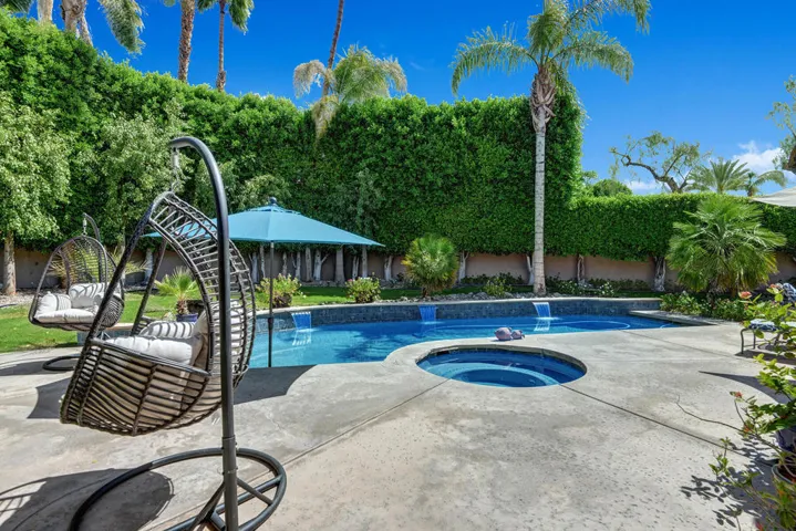 SPA POOL AND SWING SEATING MLS