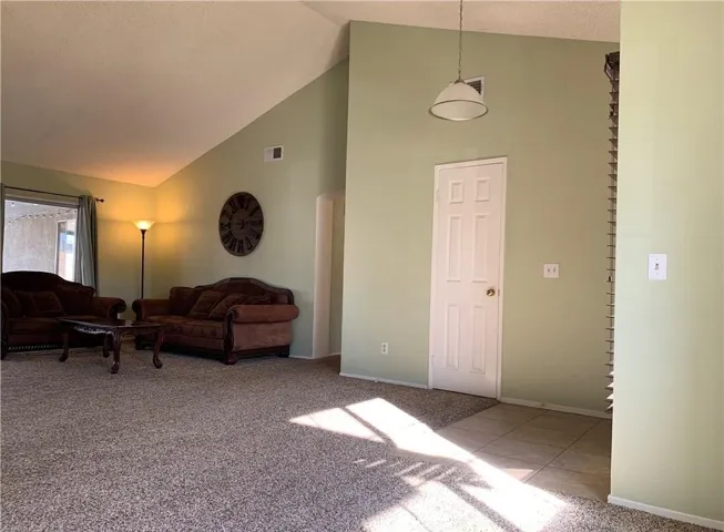 With not much furniture