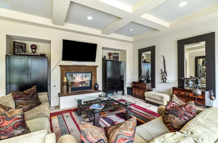 beamed ceilings