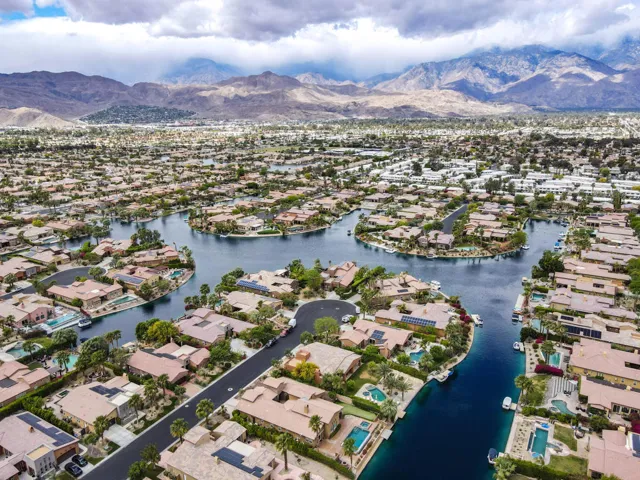 A rare lake community in the Desert