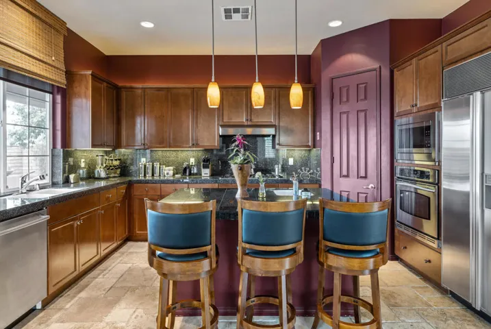 Inviting Kitchen with Bar