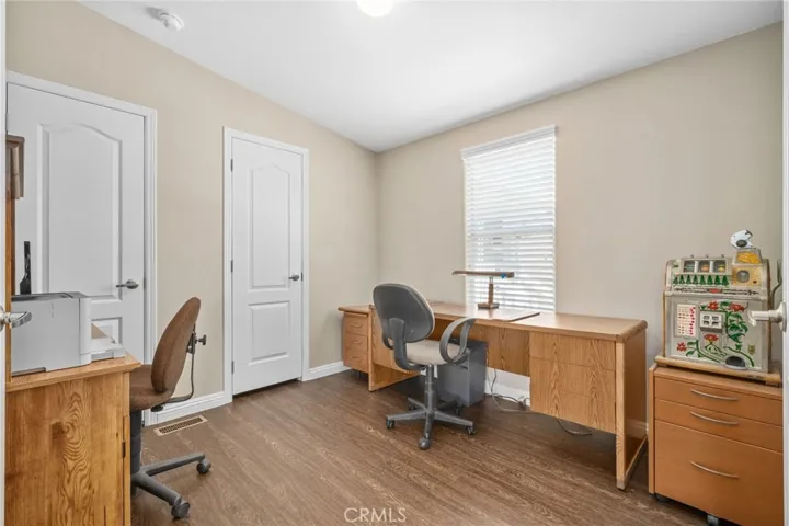 Bedroom #3 with 2 closets.
