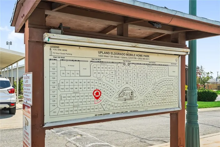 Location of property in complex.