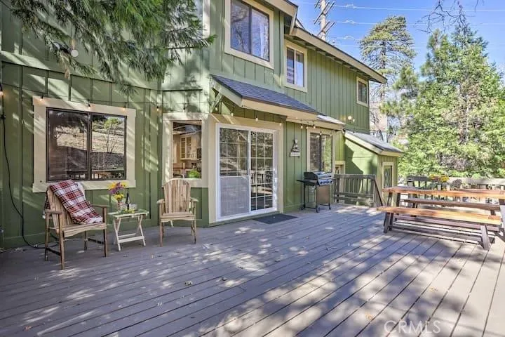 Back deck area