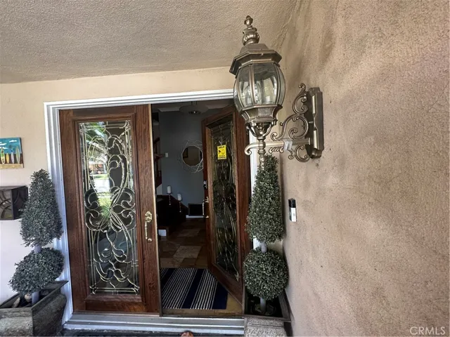 French Doors Entrance