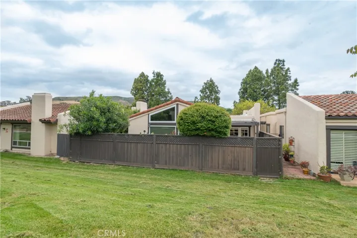 View from behind residence/back fence