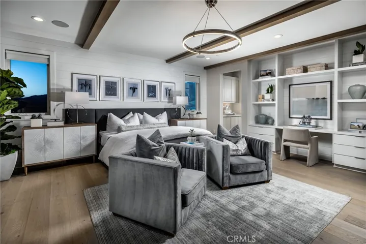 Primary Bedroom Reverse: Sunset Coastal Contemporary - Skyline Collection
INCLUSIONS: Fully Furnished model home, professionally decorated with designer finishes throughout and lush landscaping. 
EXCLUSIONS: Model home sold as is.
