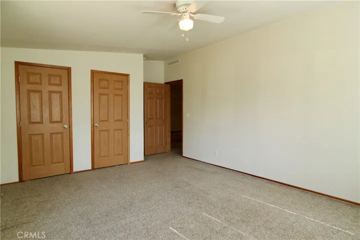 Bedroom 1 - large closet with double doors