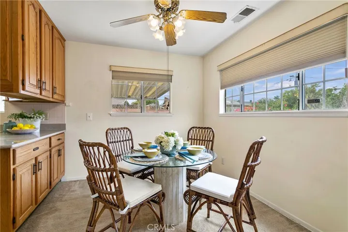 Natural light throughout.