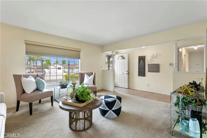 Light and bright living room.