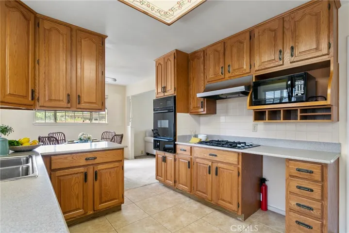 Large kitchen.