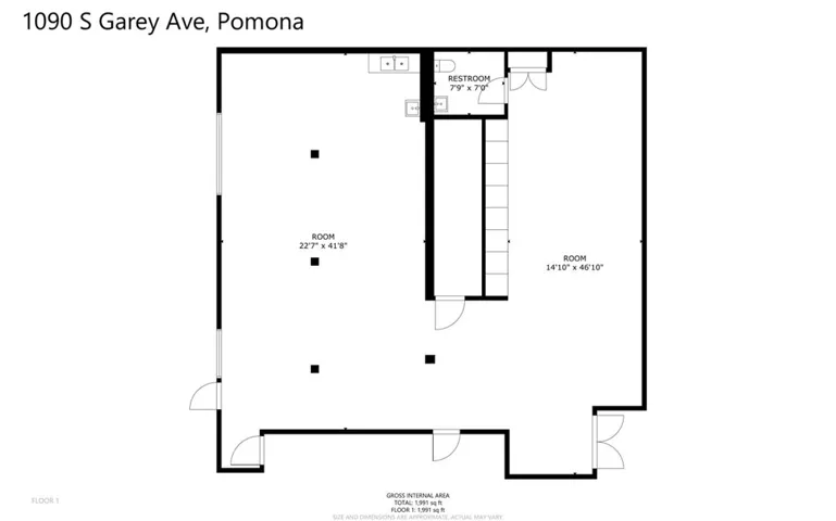1090 S Garey Avenue, Pomona, California 91766