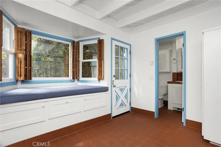 Separate Dutch Door entry into this bedroom