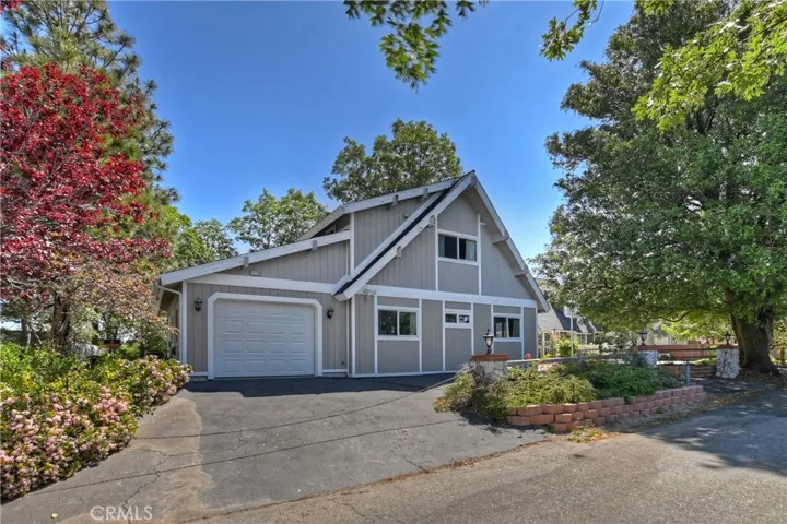 Garage And Circular Driveway