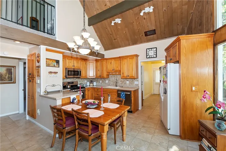 Kitchen And Dining Area