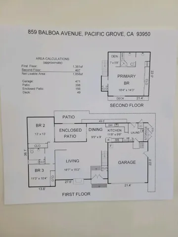 859 Balboa Avenue, Pacific Grove, California 93950