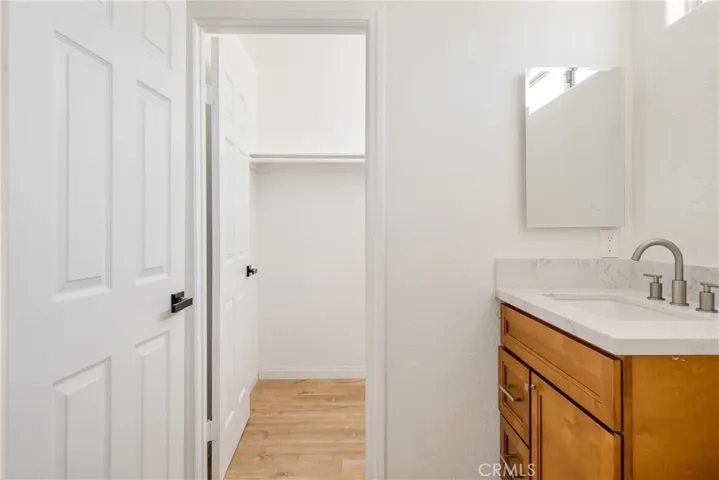 casita bathroom and walk in closet