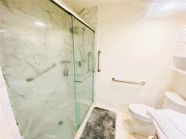 Upgraded Step in Shower