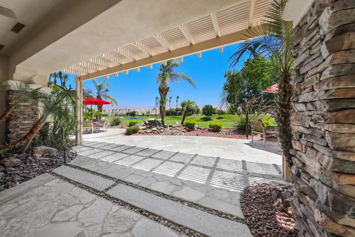 Rear Patio