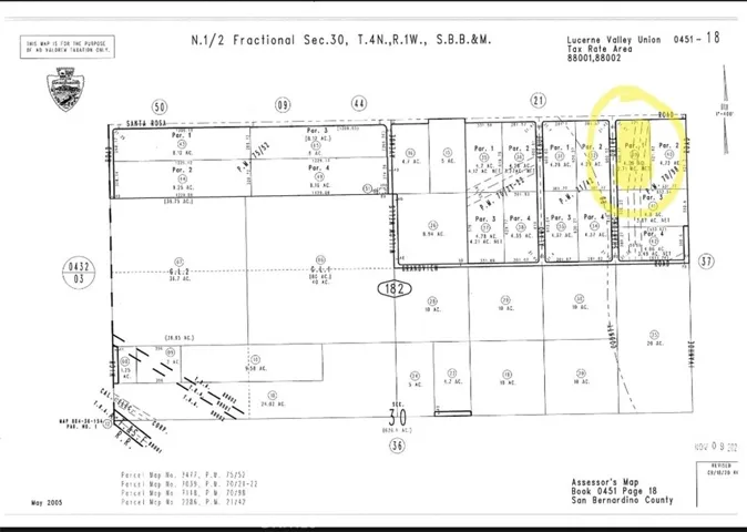 0 Santa Rosa Road, Lucerne Valley, California 92356