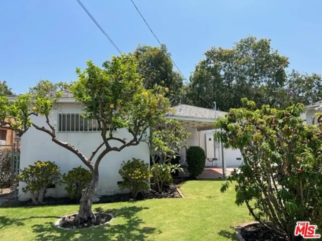 Rear view of home