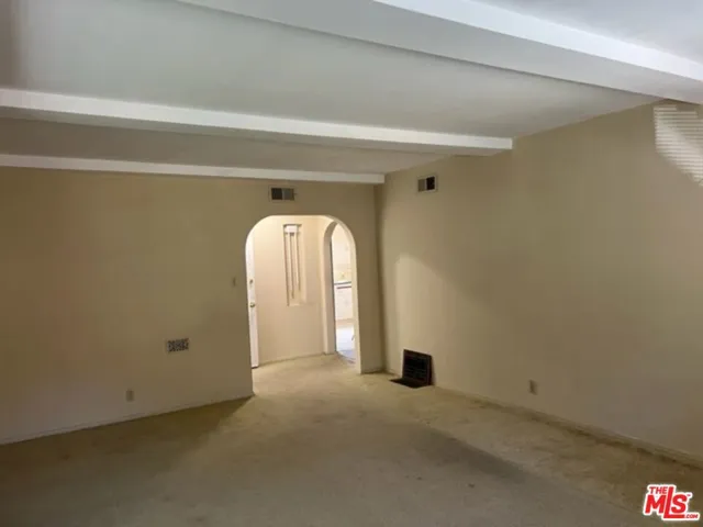 Family room looking toward front entry