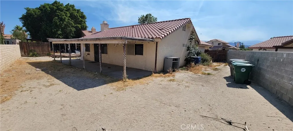 Back and Side of house