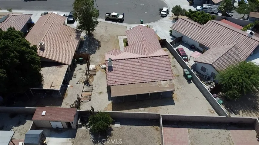 Overhead Back View