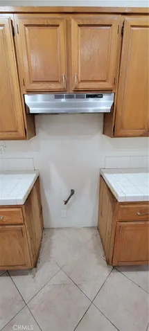 Cubby for a Gas Stove