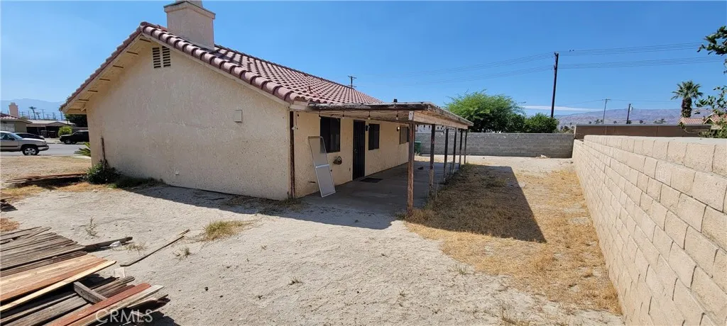 Back and Side of House
