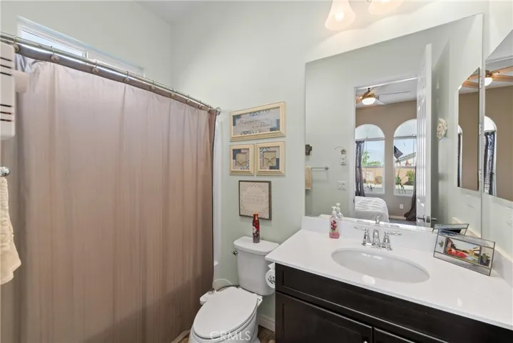 Hallway guest bath