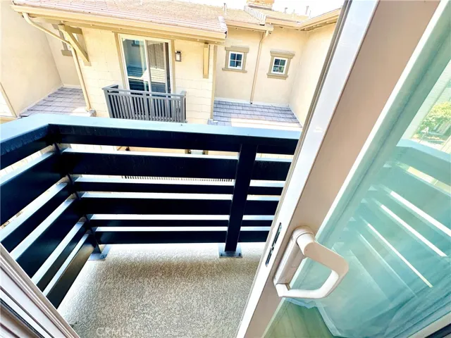 Primary Bedroom balcony