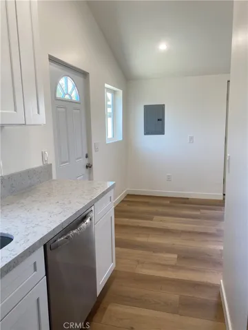 ADU kitchen to living space