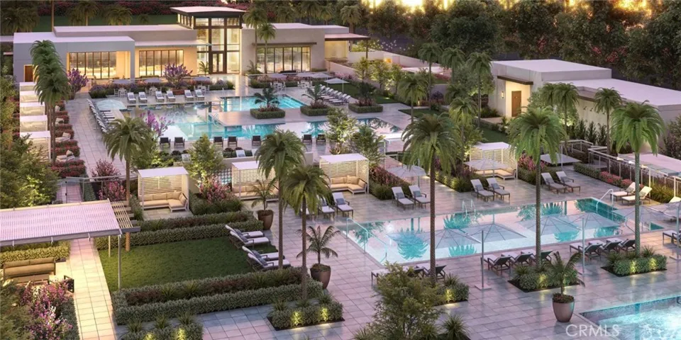 Meadows Resort-like pool area