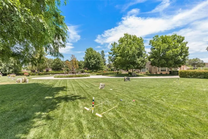 front grass area